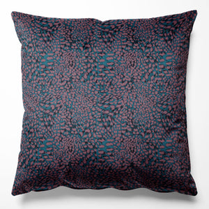 Leopard Berry Velvet Cushion