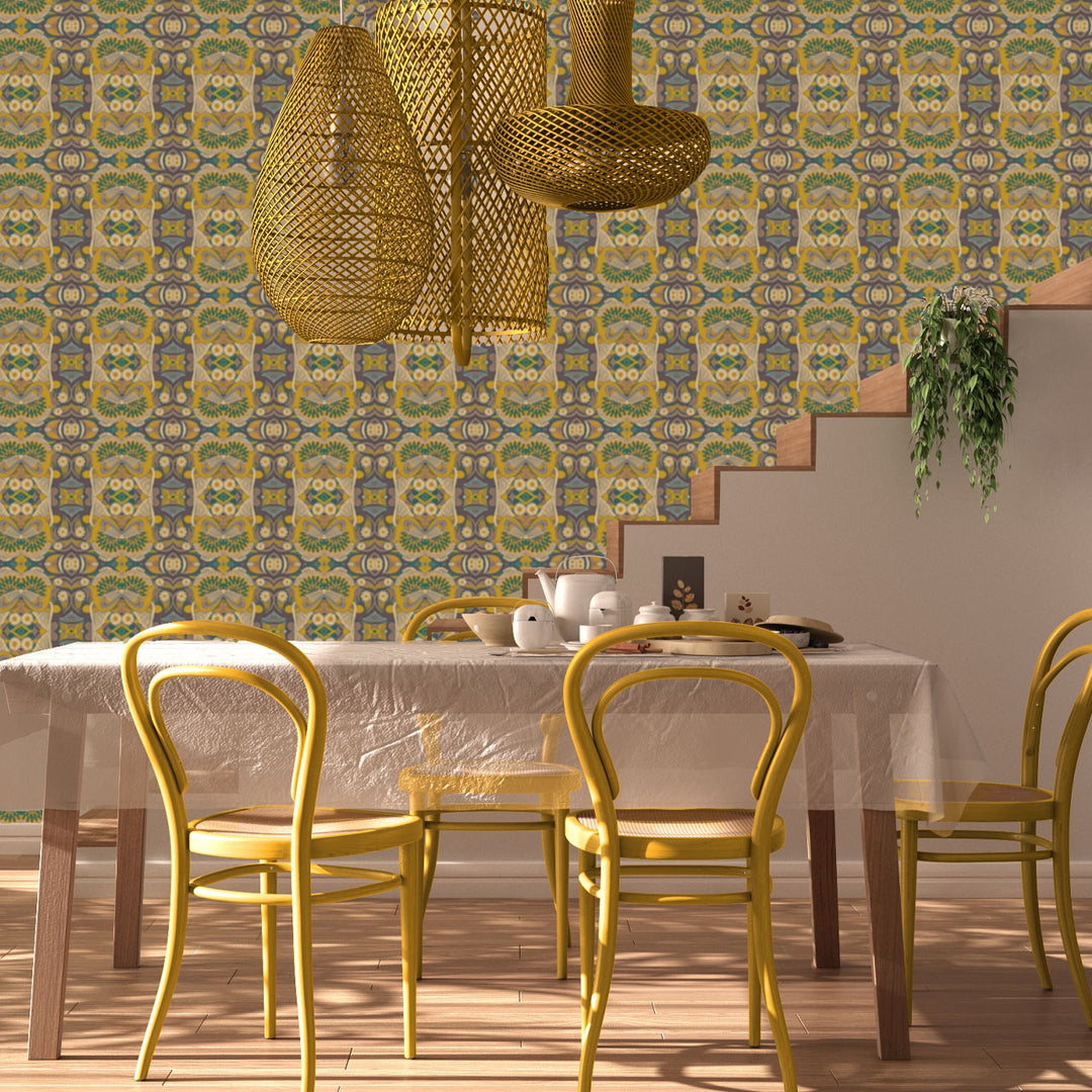 Esprit Mustard Wallpaper