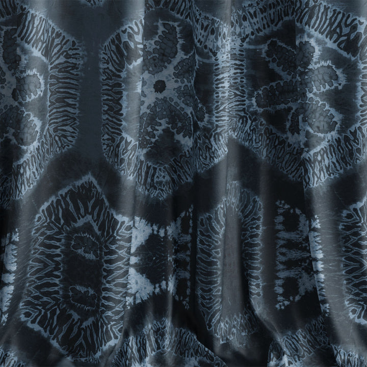 Nui Burst Denim Velvet Fabric Sample
