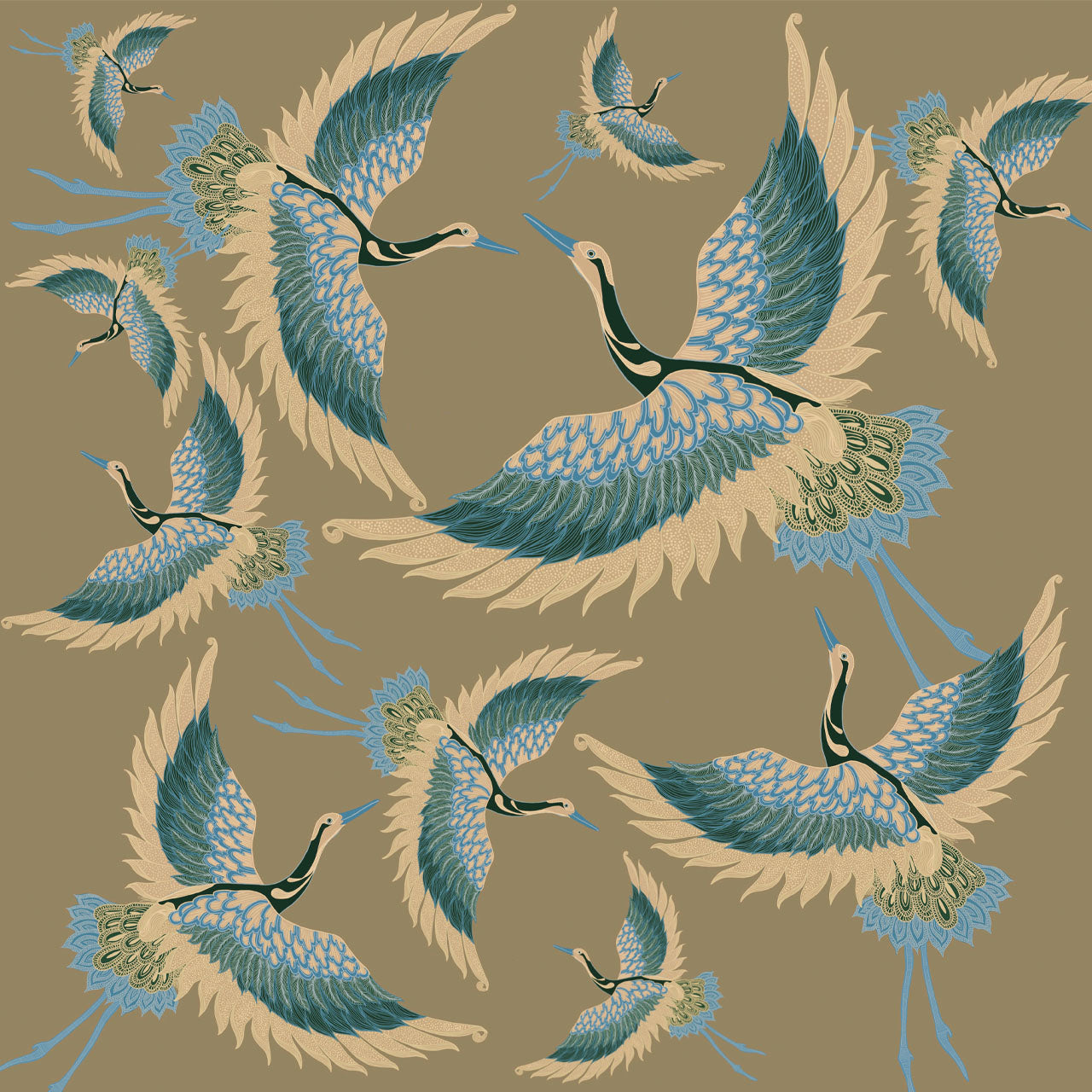 Pachamama Fennel Wallpaper
