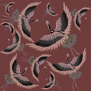 Pachamama Mahogany Wallpaper