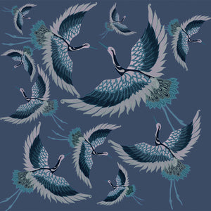Pachamama Prussian Wallpaper