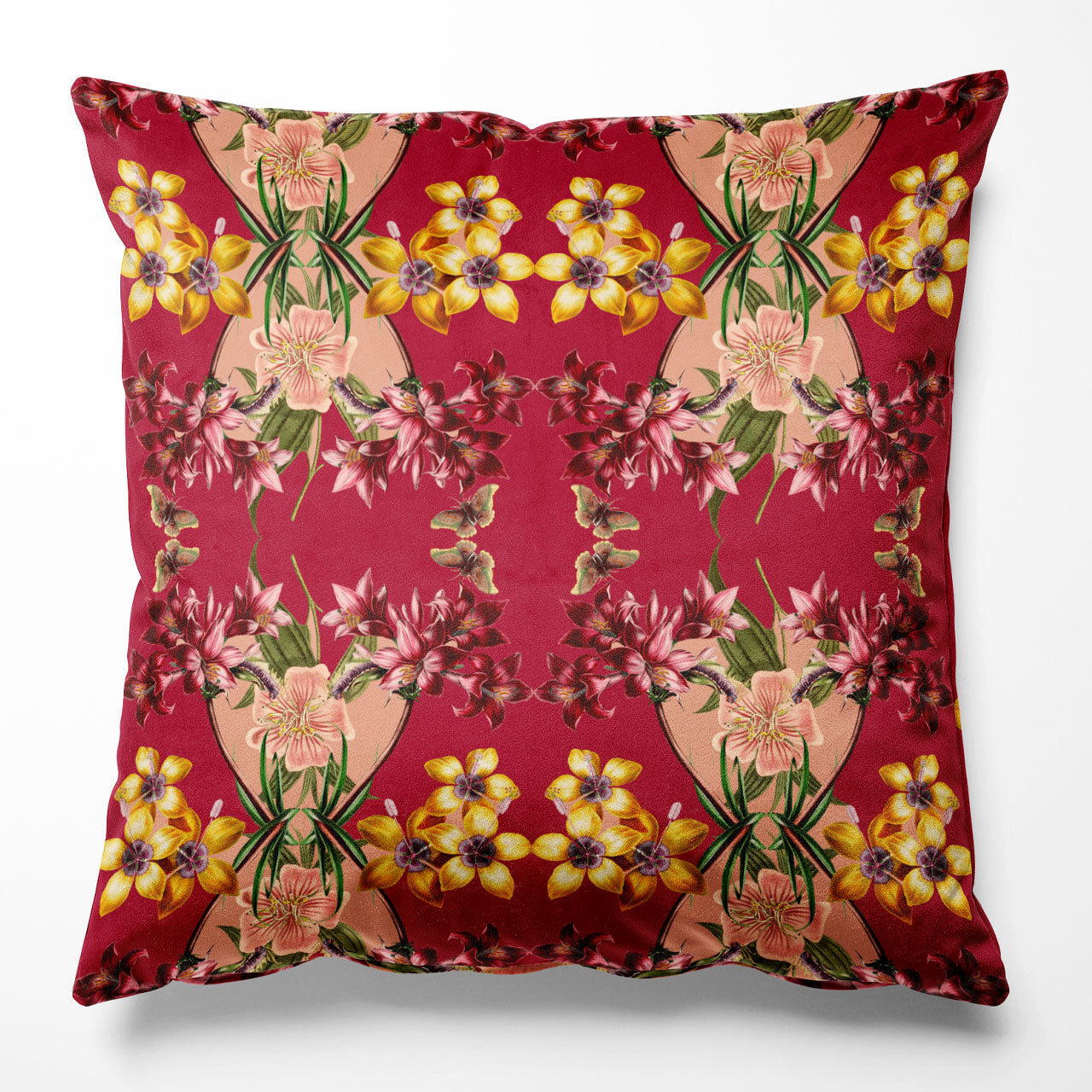 Hampi Cherry Cushion