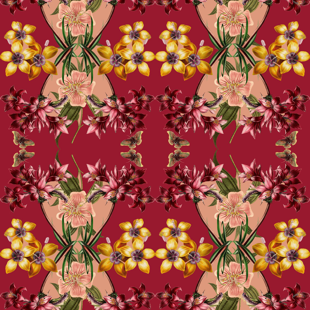Hampi Cherry Wallpaper Sample