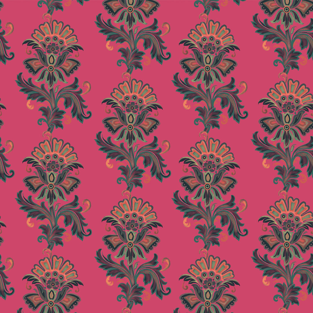 Fleur Fuchsia Wallpaper Sample