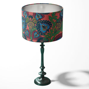 Garden of India Coral Drum Lampshade