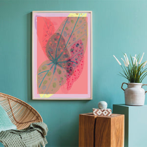 Fluro Pearl Art Print