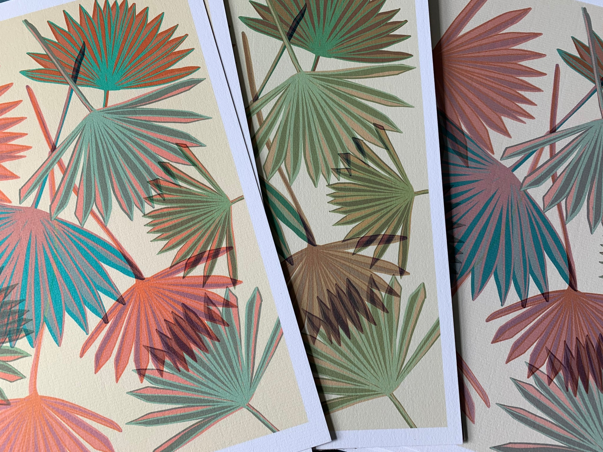 Palm Green Art Print