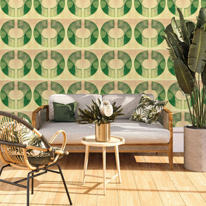 Bouclé Lemon Wallpaper