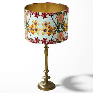 Hampi Mint Drum Lampshade