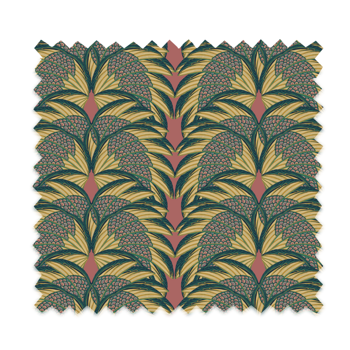 Plume Rose Velvet Fabric Sample